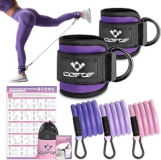 Workout Resistance Bands and Cuff